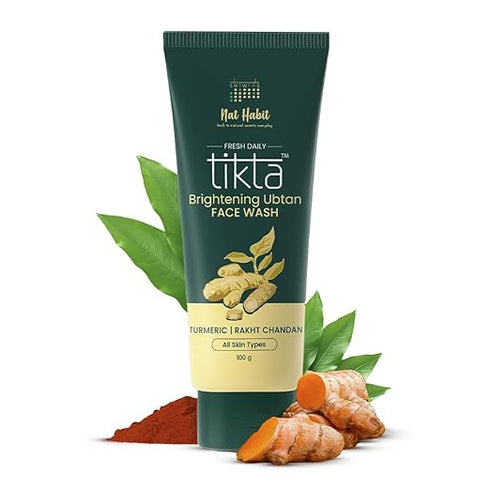 Nat Habit Brightening Ubtan Tikta Face Wash